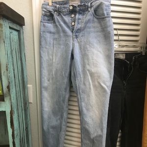 Everlane high-rise, button fly